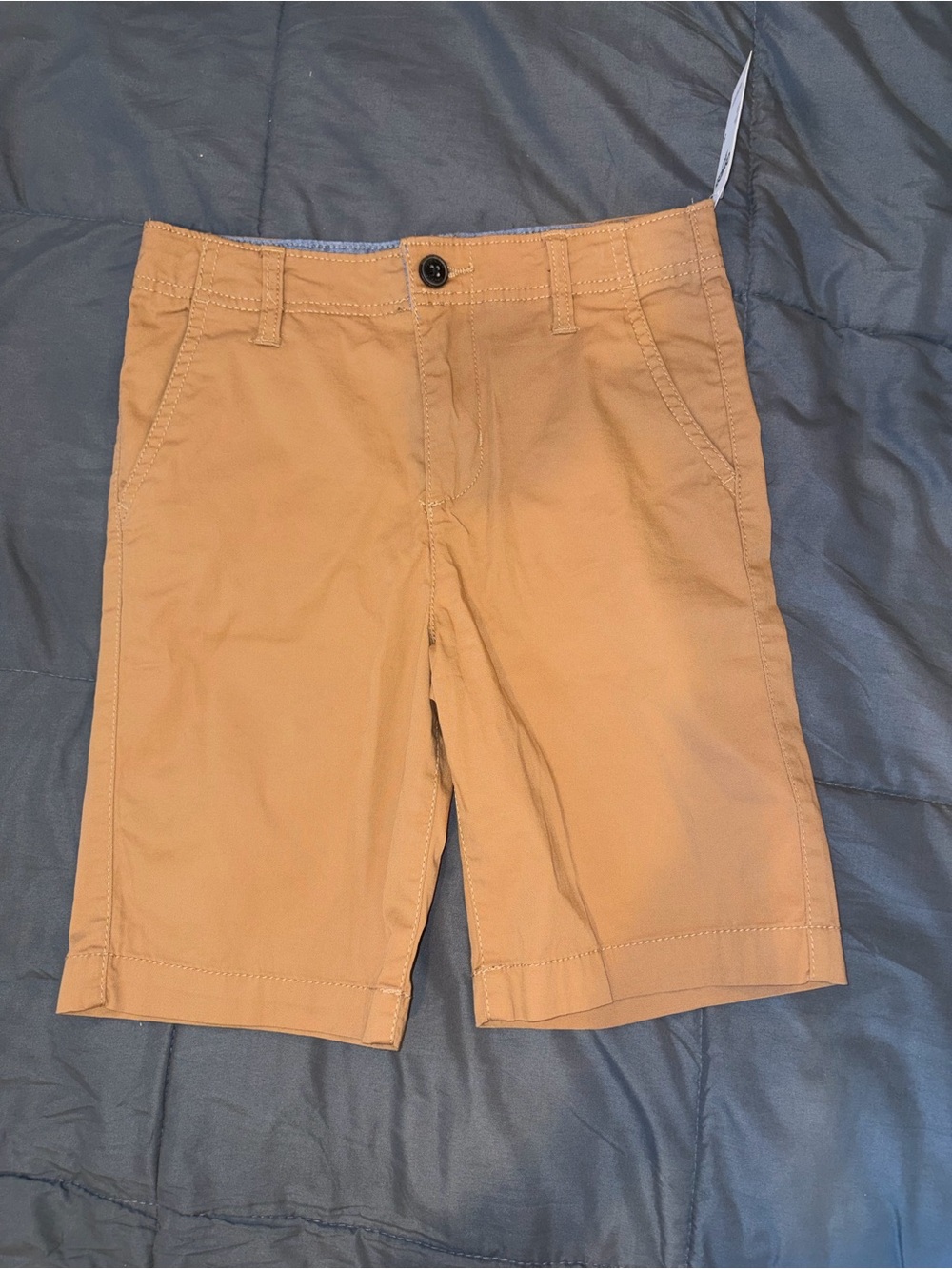 NWT OshKosh B’gosh Boys Tan Chino Shorts Size 8